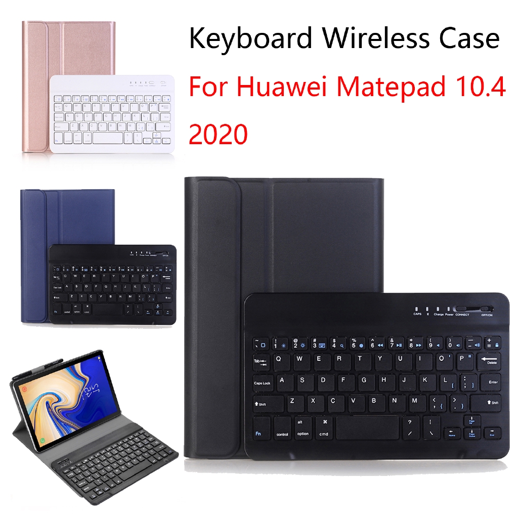 For Huawei Matepad 10.4 2020 Wireless Bluetooth Keyboard Ultra Thin PU