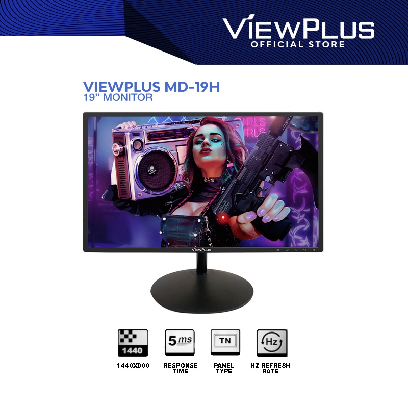 Viewplus 19” Monitor MD-19h (VGA, 60Hz, TN) | Shopee Philippines