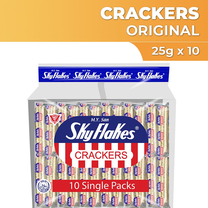 Skyflakes Crackers 25g x 10 | Shopee Philippines