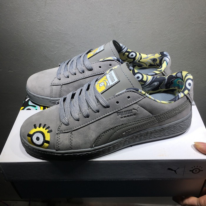 puma minions suede