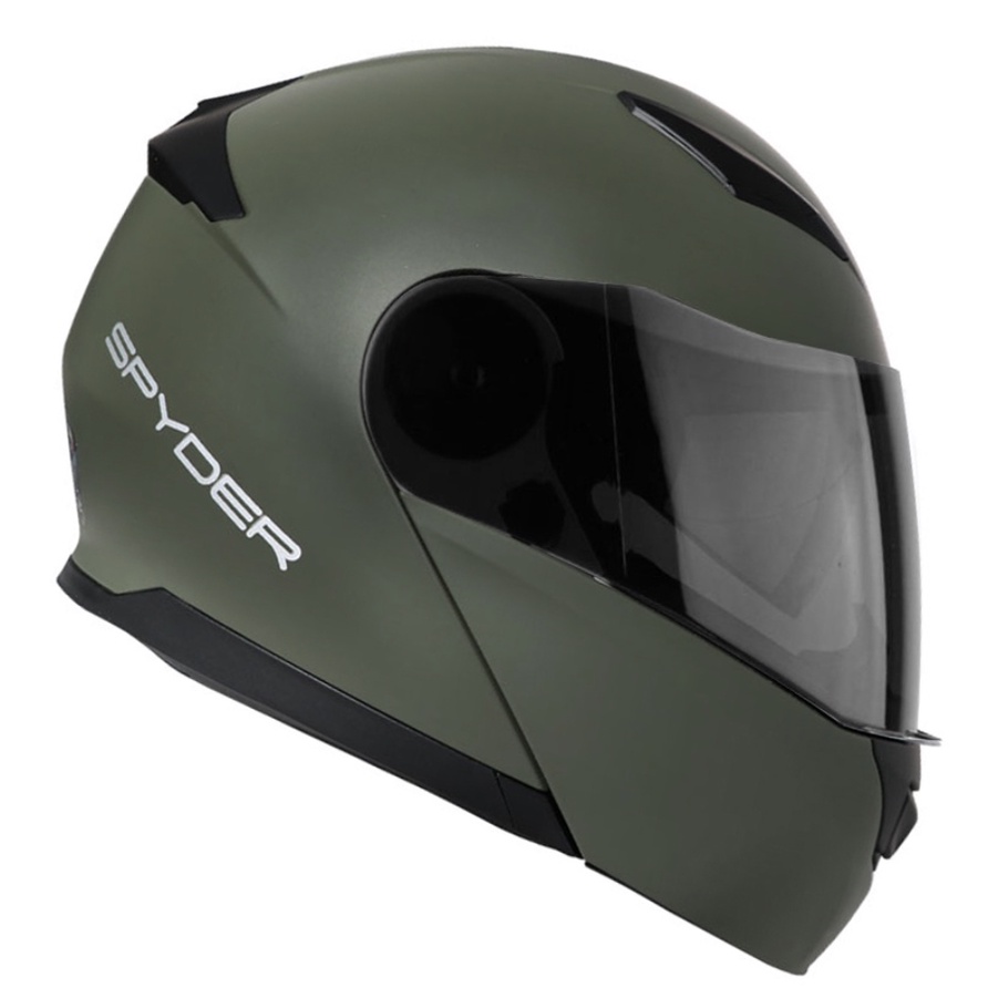 Spyder Modular Helmet With Dual Visor Arrow PD Series (FREE Clear Visor ...