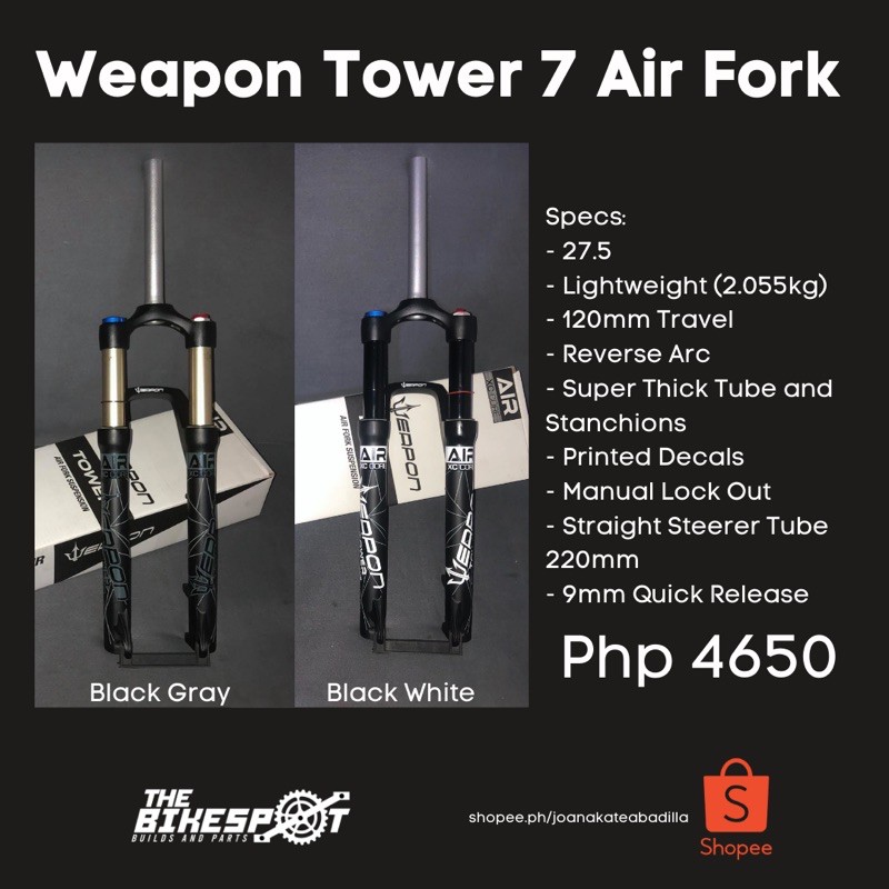 Weapon Tower 7 Air Fork 275 Shopee Philippines