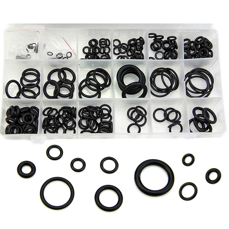 200PCS Rubber O-Ring Nitrile Rubber Gasket Ring Faucet Insulation Sealing Ring