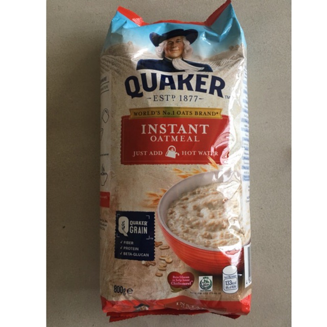Quaker instant oat meal 800 grams | Shopee Philippines