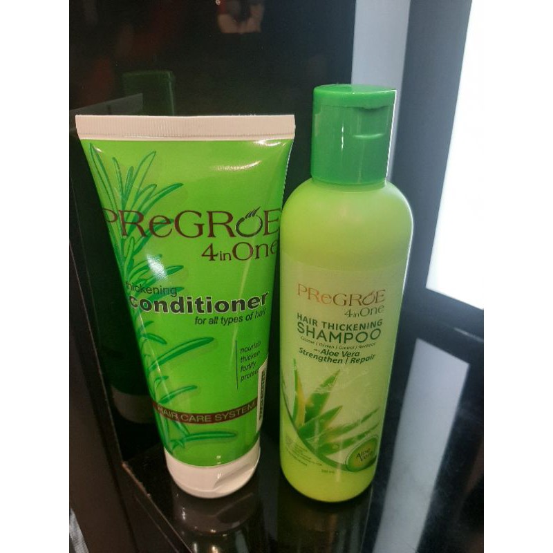 Pregroe Shampoo/Conditioner Shopee Philippines