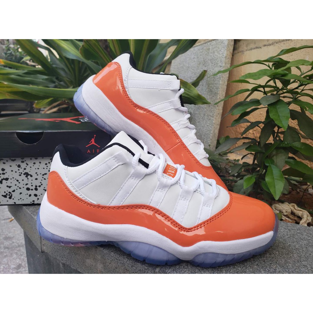 jordan 11 low orange trance