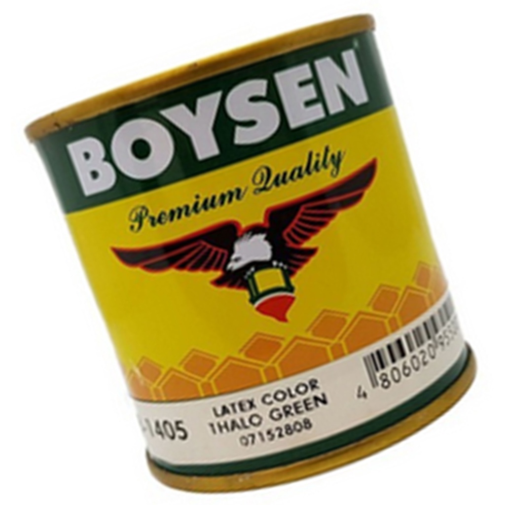 BOYSEN LATEX COLOR THALO GREEN B-1405 ( 1/4 LITER 1/4 LITER 1/4 LITER 1 ...