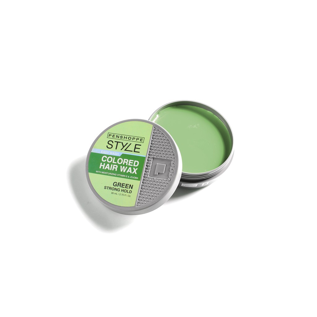 Penshoppe Style Colored Hair Wax Green 80ML | Shopee Philippines