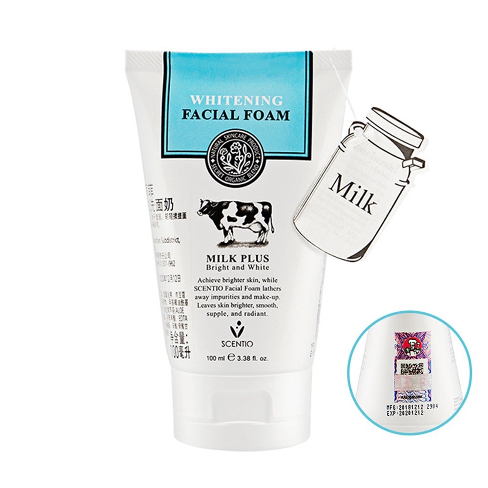 milk plus facial foam