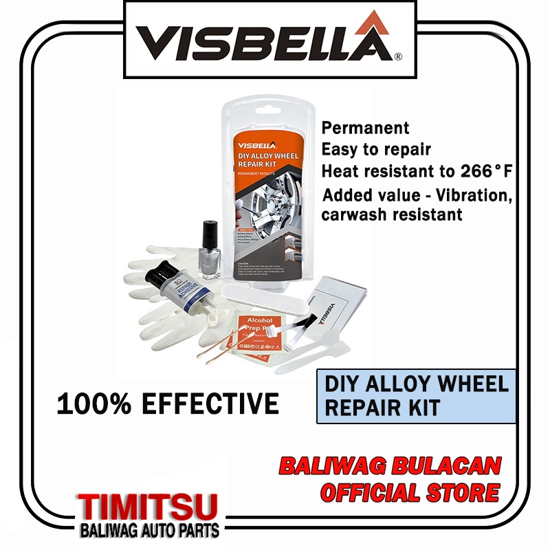 VISBELLA DIY Alloy Wheel Mags Repair Kit Shopee Philippines