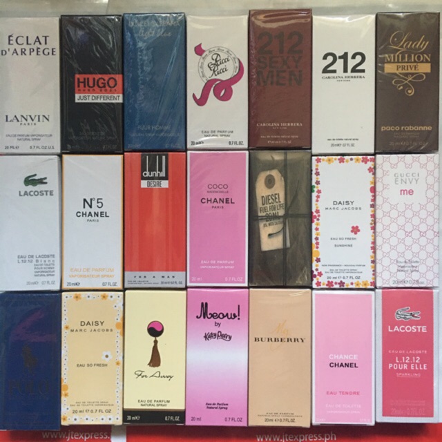 20ml mini！ perfume！ US tester for men and women！ Shopee Philippines