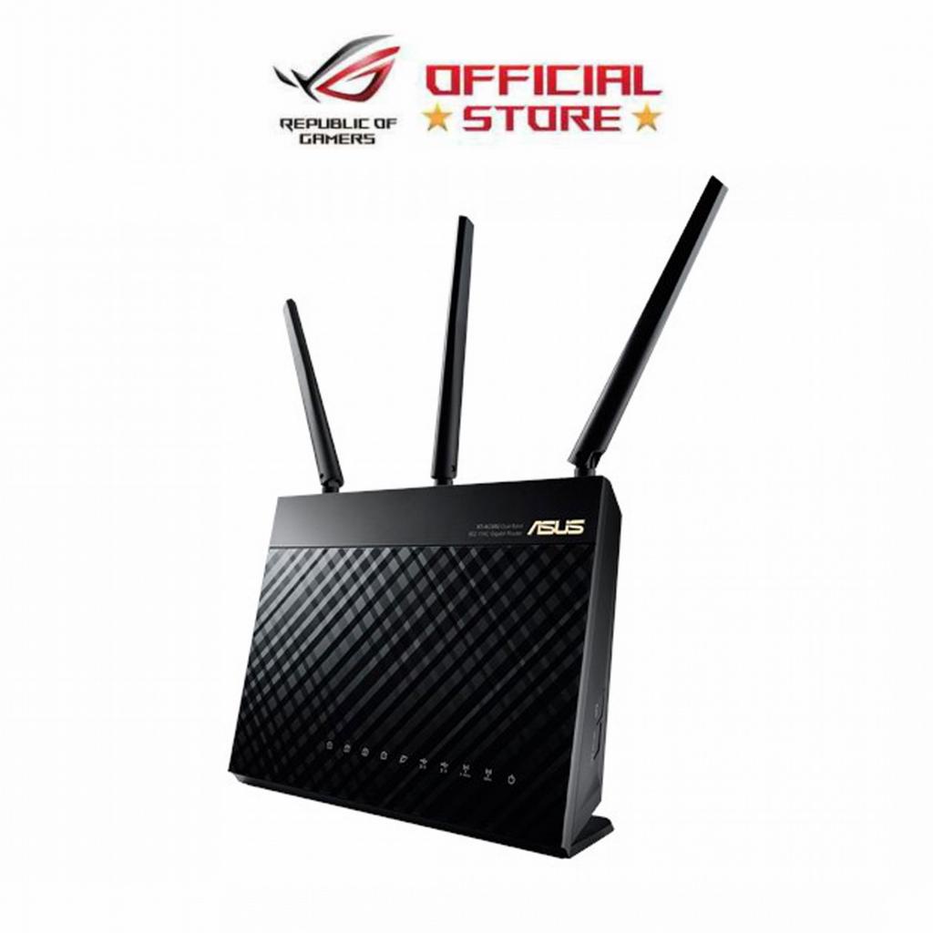 Asus RT-AC68U AC1900 Dual Band WiFi Gaming Router, powered by a dual-core  processor | Shopee Philippines