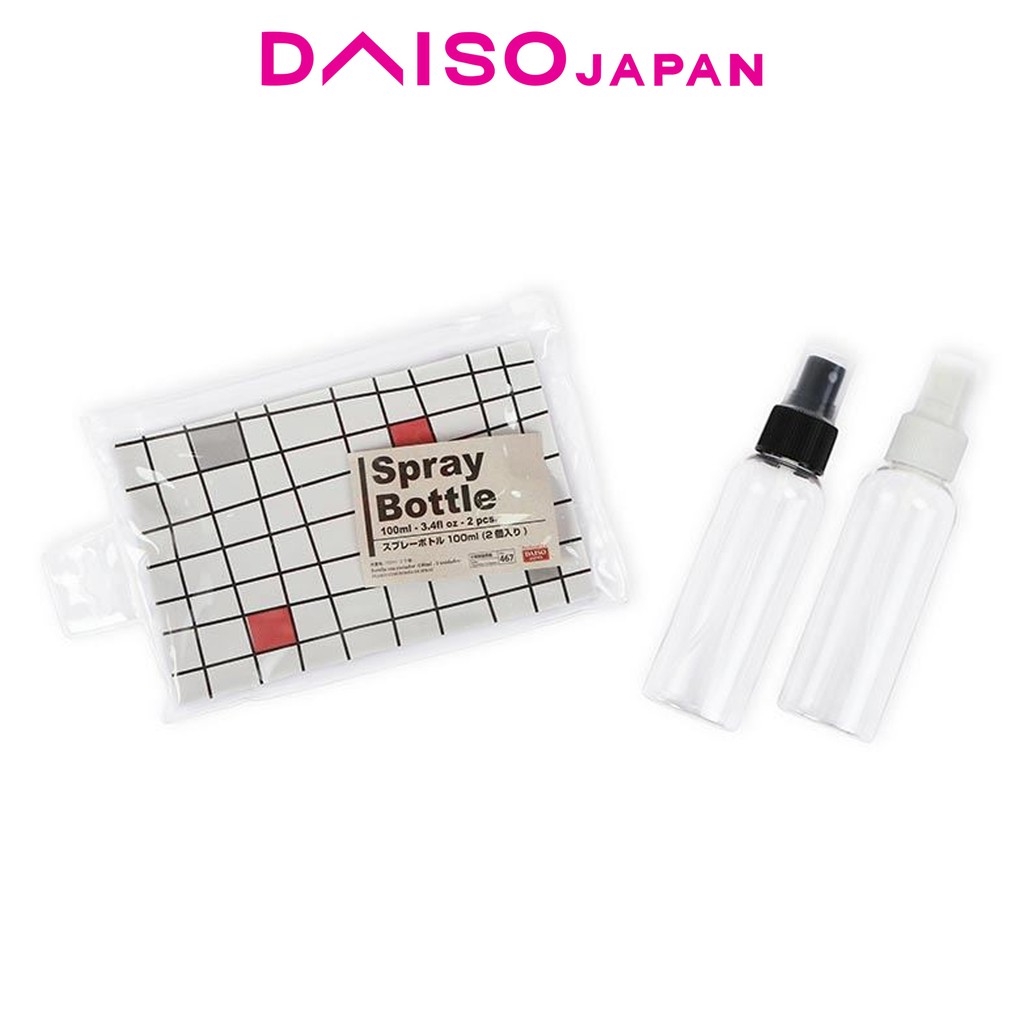 Daiso Spray Bottle Set 100 ml Shopee Philippines