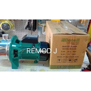 BENELLI STAINLESS HEAD JET BOOSTER WATER PUMP 1HP BLG100 | Shopee ...