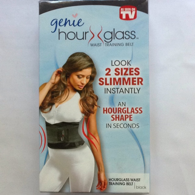 Genie Hour Glass Waist Training Belt Size S M Shopee Philippines