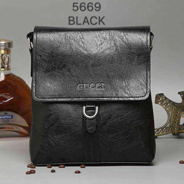 gucci sling bag leather