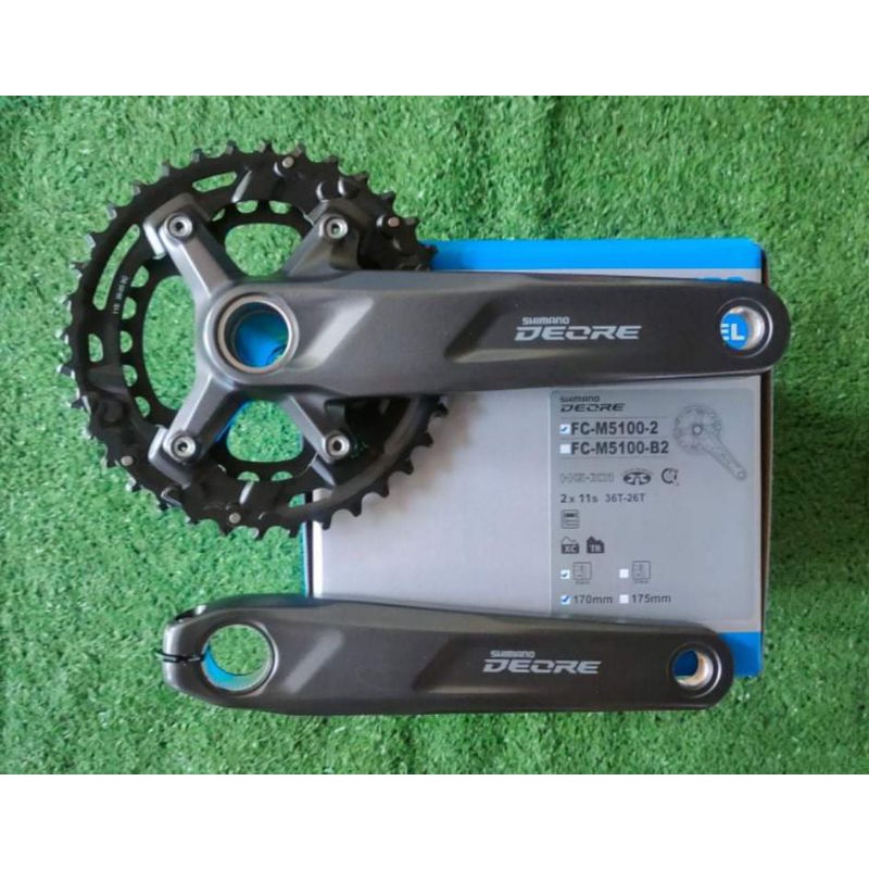 shimano deore m5100 crankset