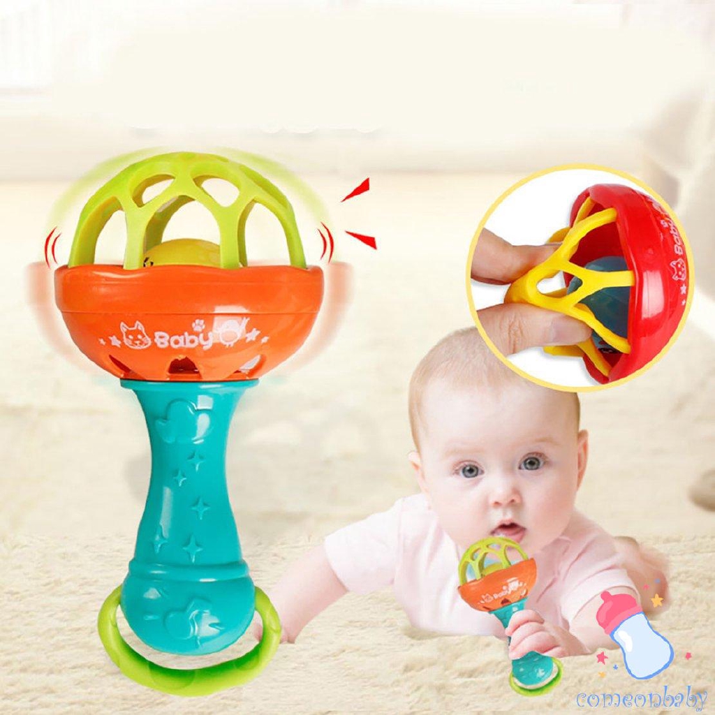 games baby soft rubber teether rattle rod multi-functional baby rattle ...