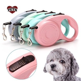 【Raze】3/5M Dog Leash Retractable Traction Rope Adjustable Extending Leash Belt For Dog Cat Outdoor Walking Lead Rope Pet Accessories COD