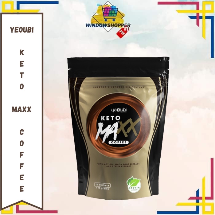 Authentic Original Keto Maxx Coffee with MCT Oil, Maca Root Extract