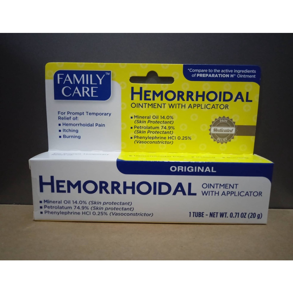 Family Care Hemorrhoidal Ointment with Applicator (20g) Shopee Philippines