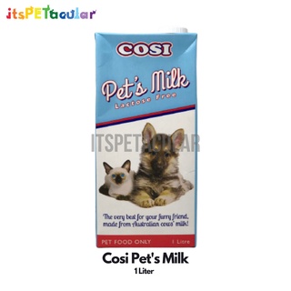 COSI Pet's Milk Lactose Free 1L (Milk for Dogs and Cats) Made in Australia