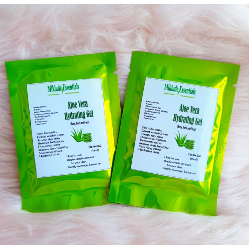 Aloe Vera Hydrating Gel Sachet Shopee Philippines 7938