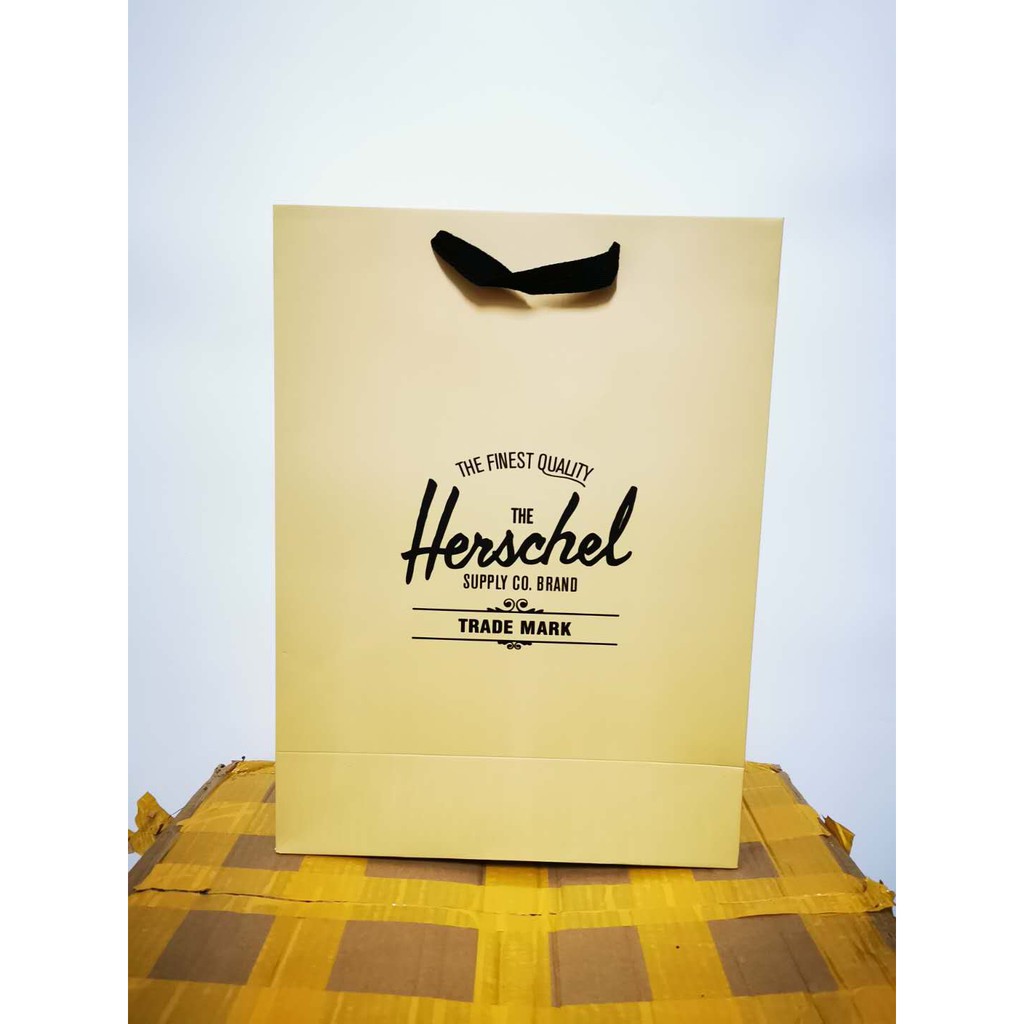 herschel paper bag