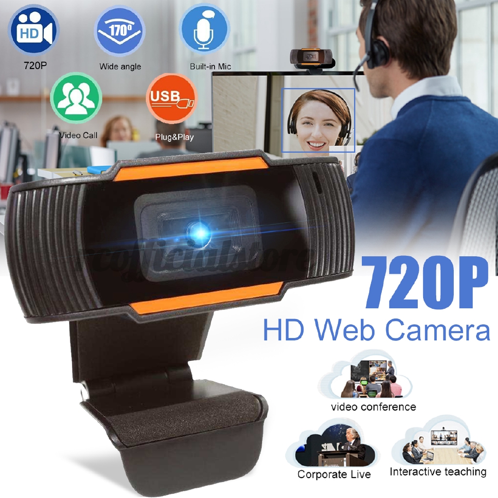  HP  602 720P Web Camera  30FPS HD Live Computer  Webcam 