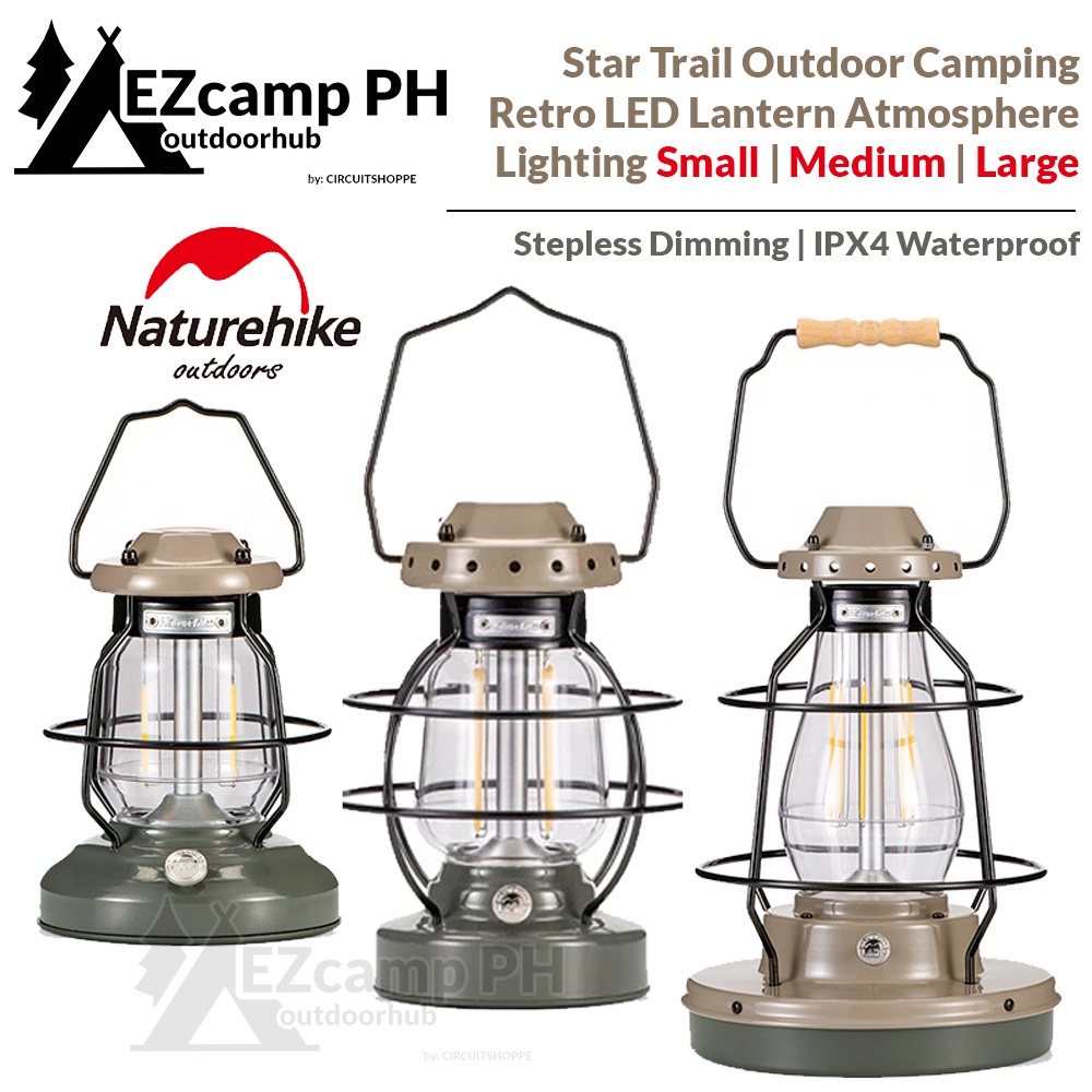 Naturehike Star Trail Retro Camping LED Lantern Atmosphere Light