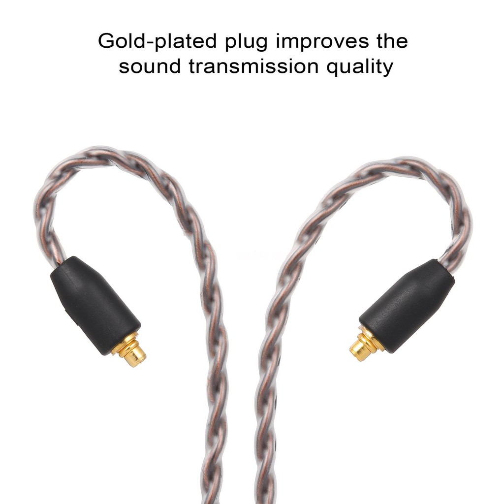 MMCX Connector Replacement Headphone Cable 3.5mm Wired Earphones