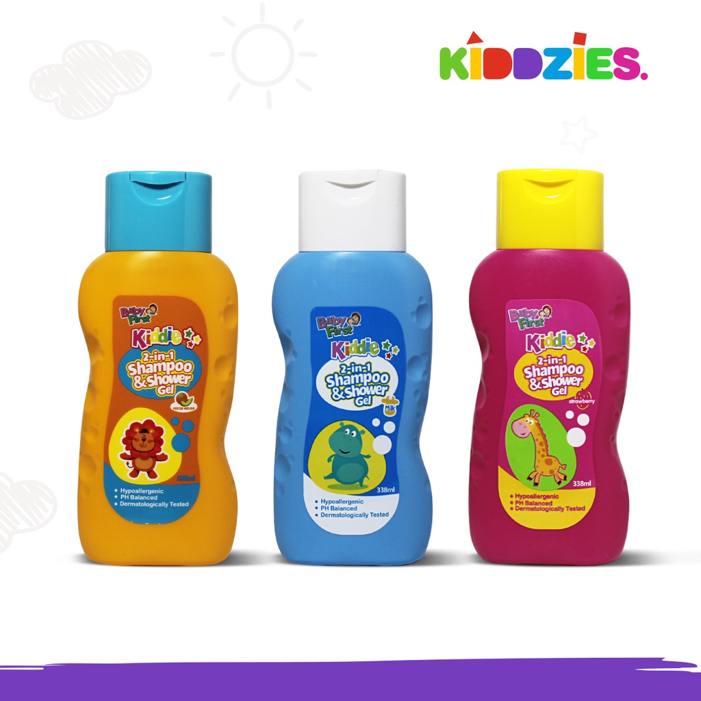 Baby First Kiddie 2 in 1 Shampoo & Shower Gel 338ml Shopee Philippines