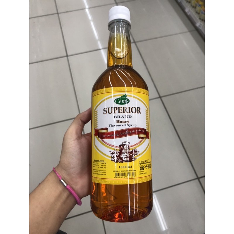 Cem's Superior Brand Honey flavoured syrup 500ml/1000ml Shopee Philippines