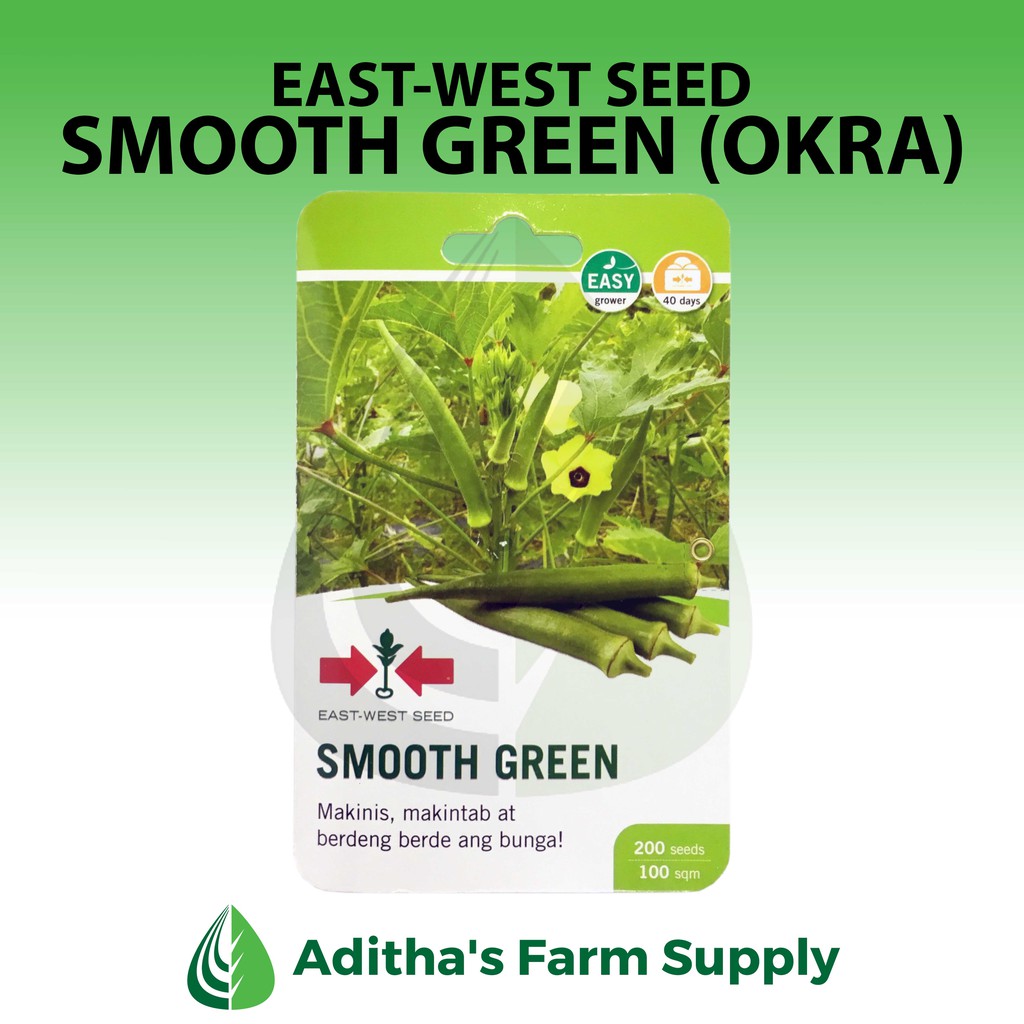 EastWest Seed Smooth Green (Okra/Lady Finger) Shopee Philippines