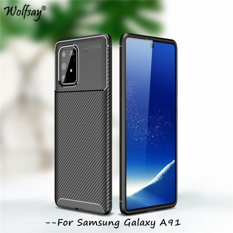 Samsung Galaxy A91 Phone Case Cover Bumper Soft Rubber Casing Shopee Philippines