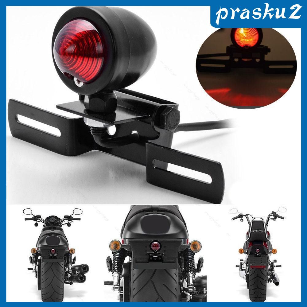 motorcycle brake light license plate frame