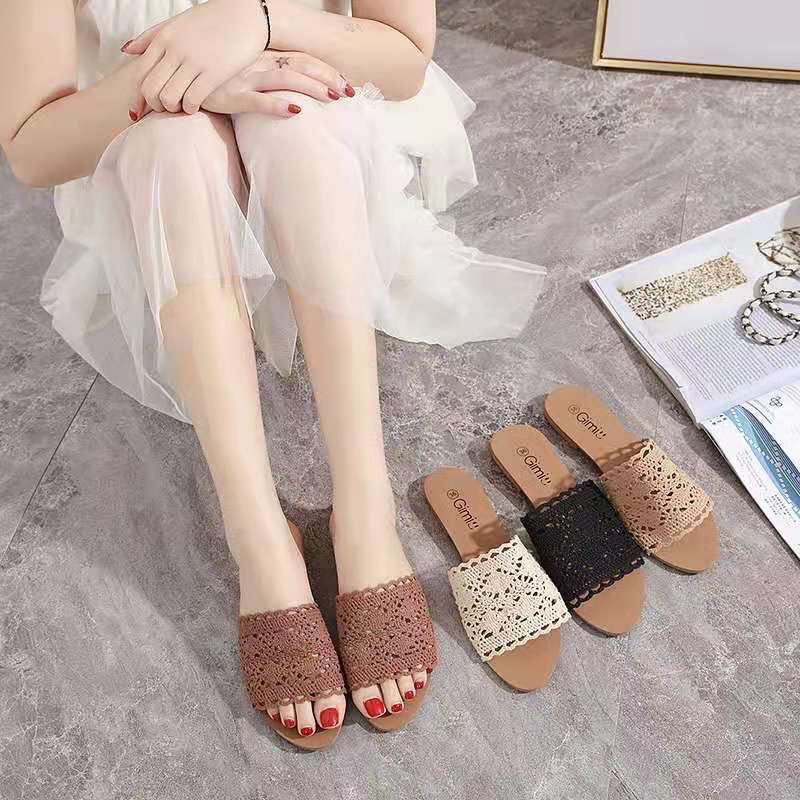 korean flat sandals
