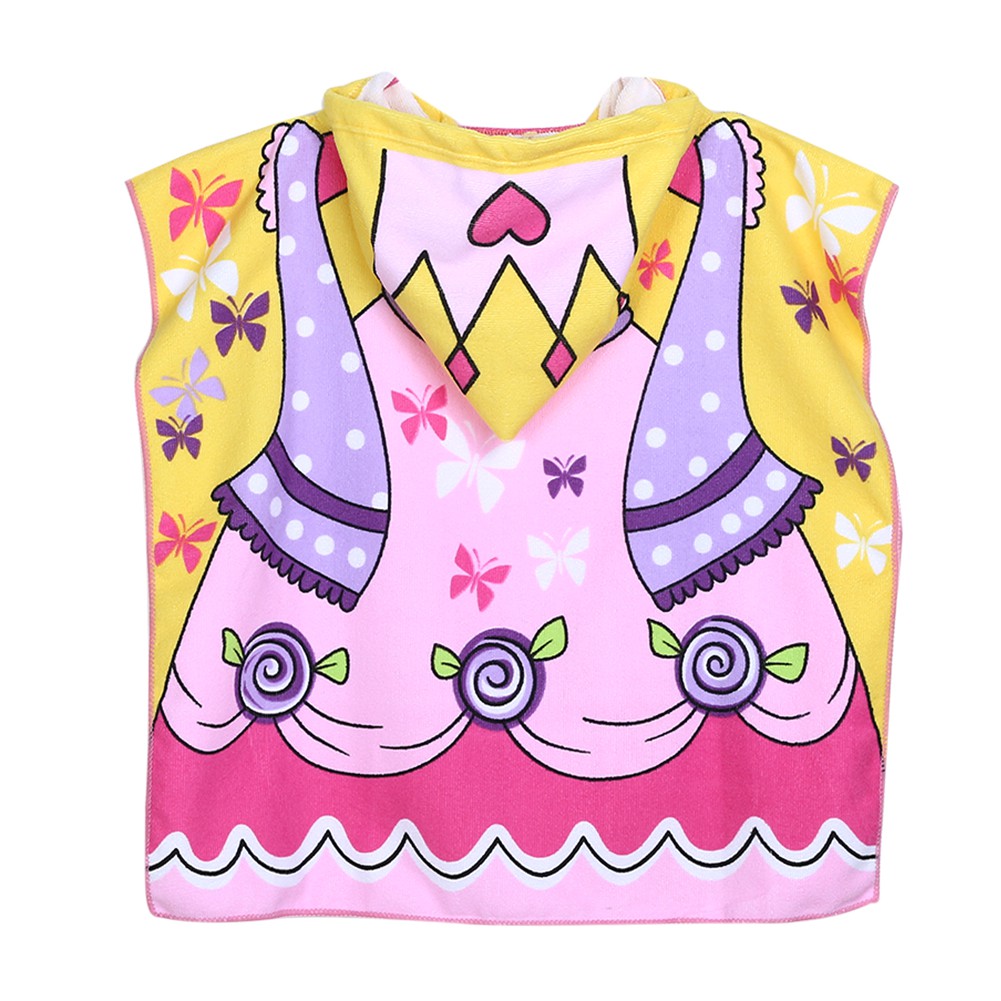 baby girl beach towel
