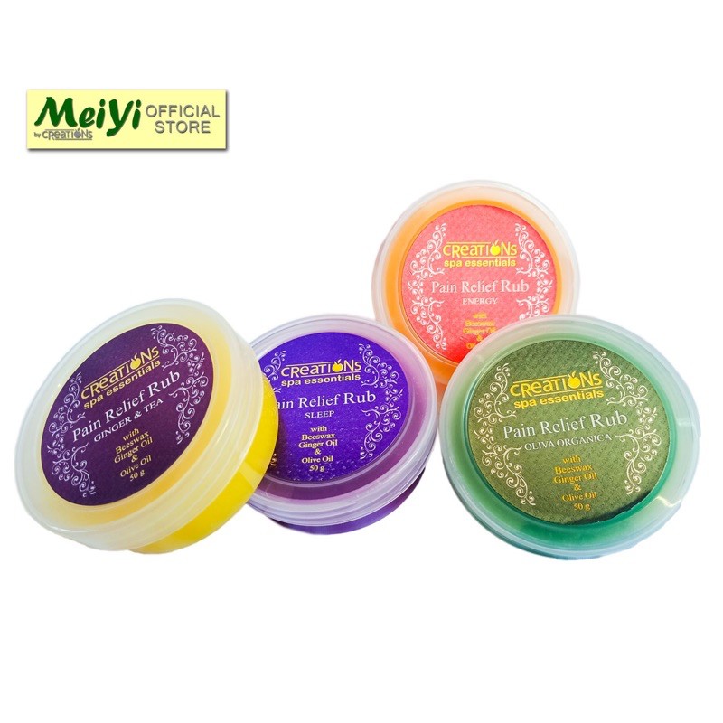 Creations Pain Relief Rub 50g Shopee Philippines