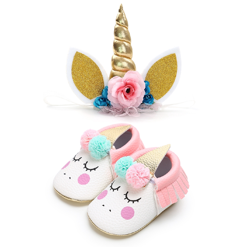 unicorn baby girl shoes
