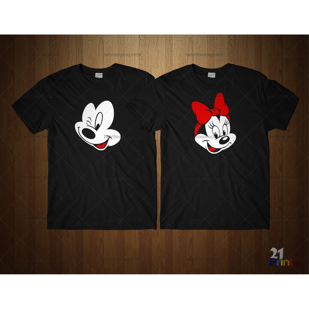 mickey minnie couple shirts