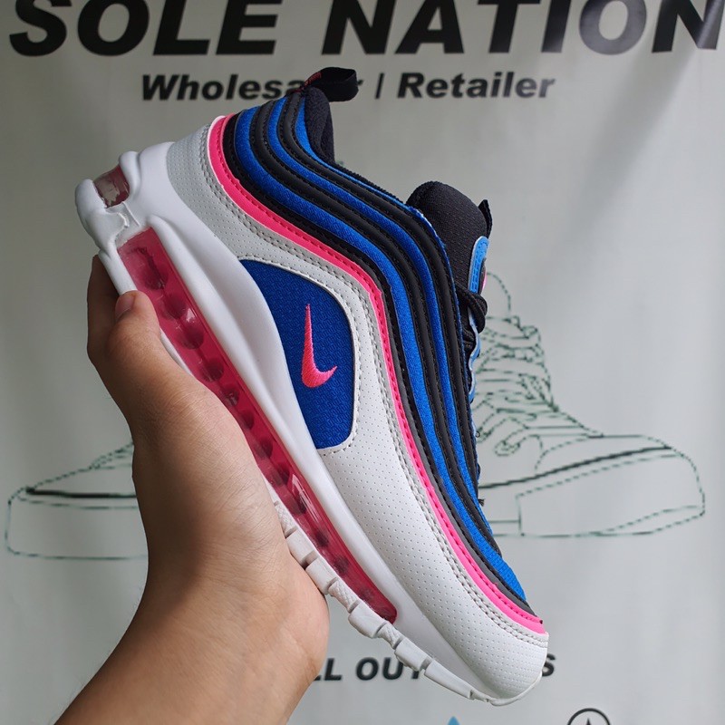 air max 97 blue and pink