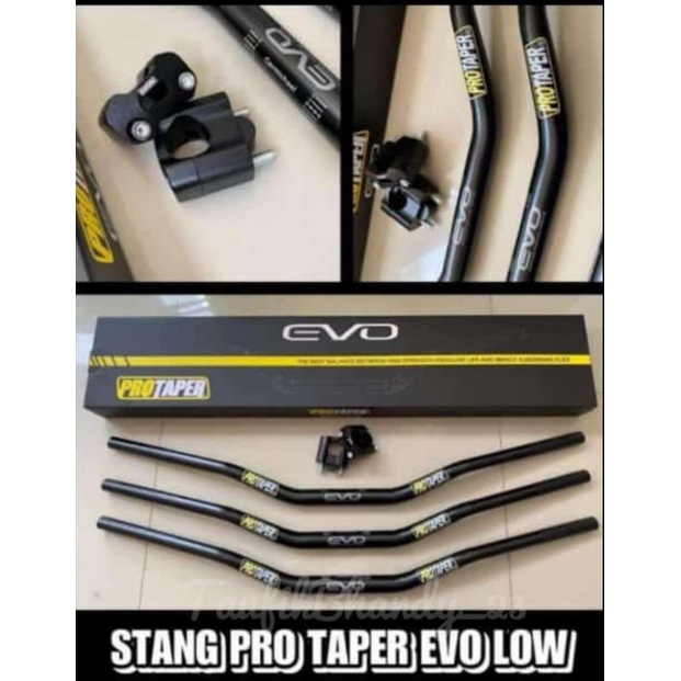 Handlebar PRO TAPER EVO LOW 1set + RISER Shopee Philippines
