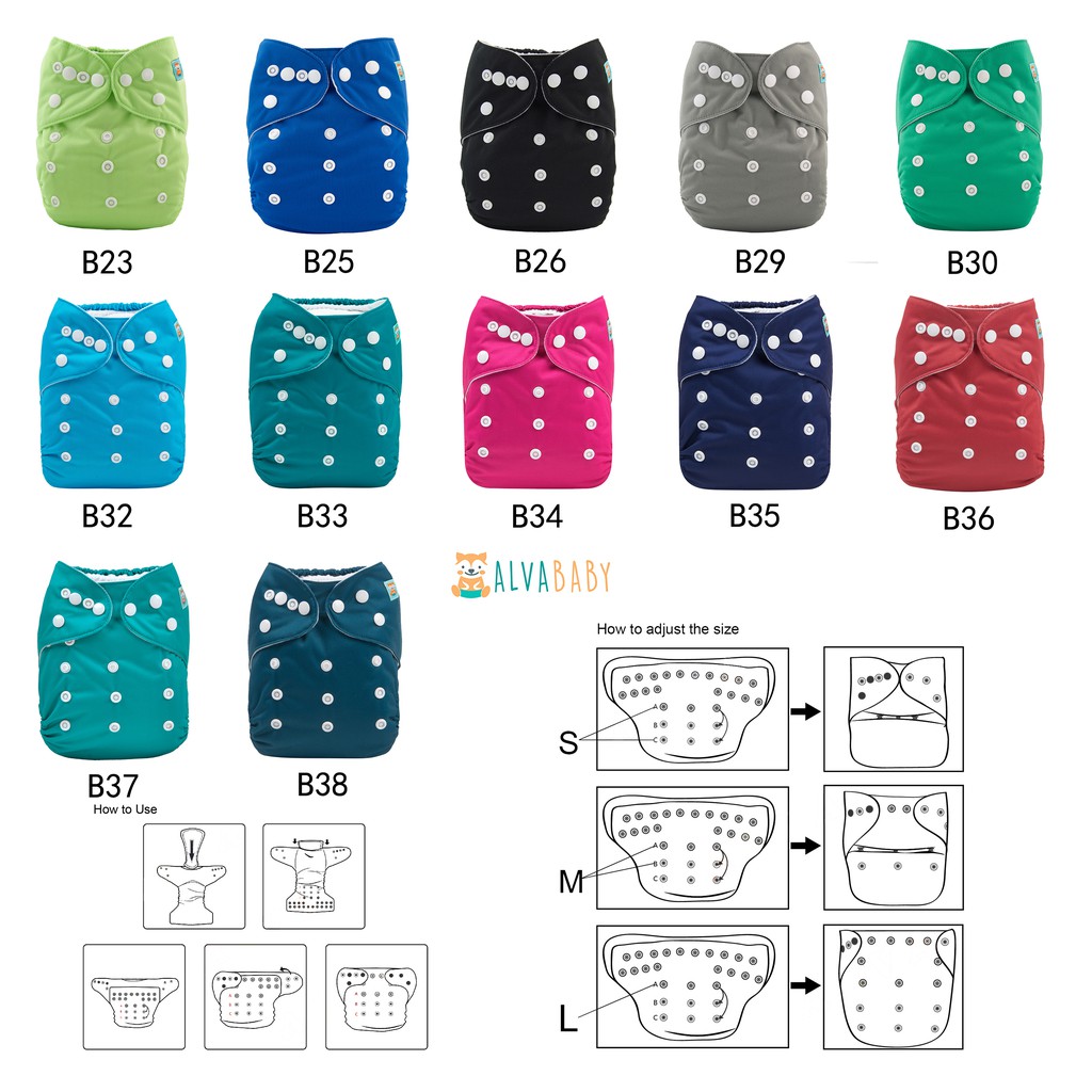 alva-baby-cloth-diapers-plain-color-one-size-reusable-washable-pocket-shopee-philippines