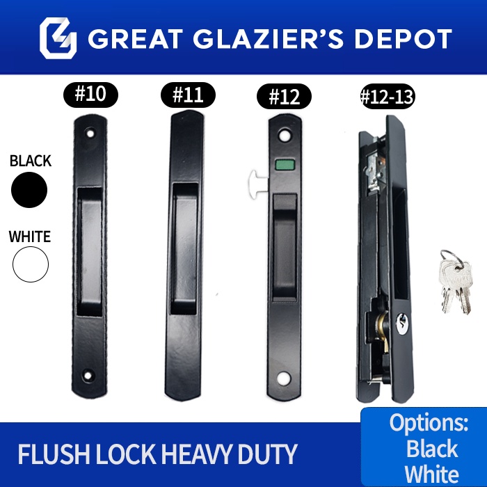 Flush Lock 10 11 12 1213 for 900 Series Sliding Door or Sliding