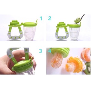 ED shop Baby Pacifier Fresh Food Fruit Nibble Feeder Nipple with color option sold by each feeding #5