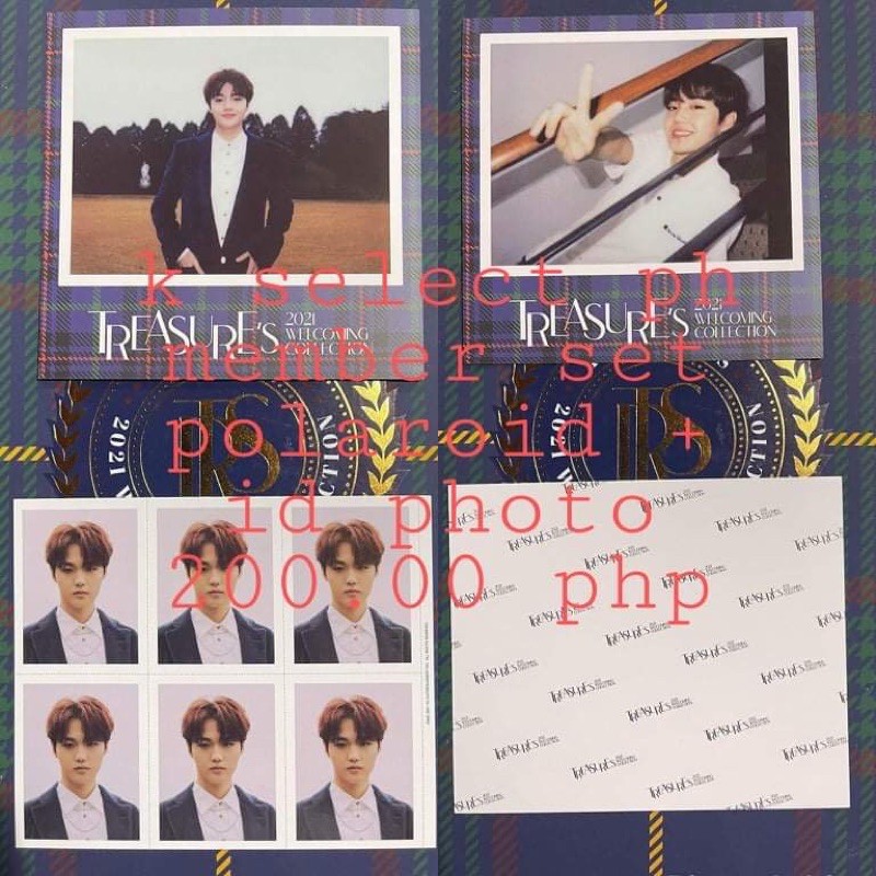 TREASURE COLLECTION DOYOUNG POLAROID + ID PHOTO SET Shopee