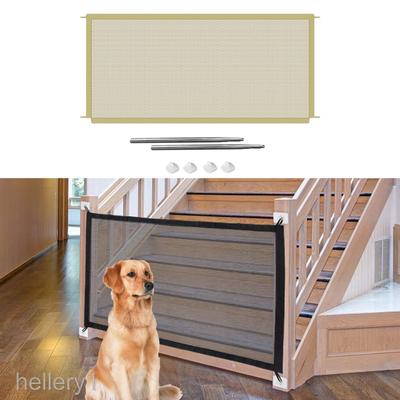 mesh dog gate for stairs