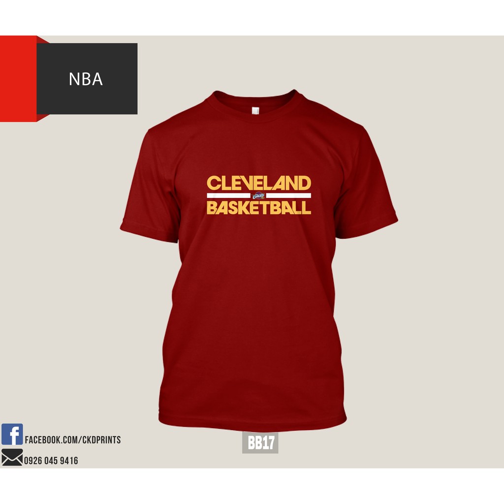 cleveland basketball t shirt