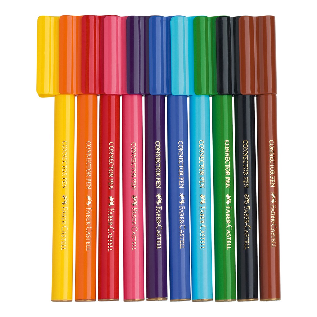 Faber-Castell Connector Pen 10 Colors .[1211150A]